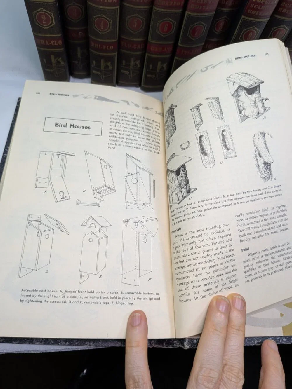 12 Vol Set VTG 1956 Popular Science Do It Yourself Encyclopedia Mid Century